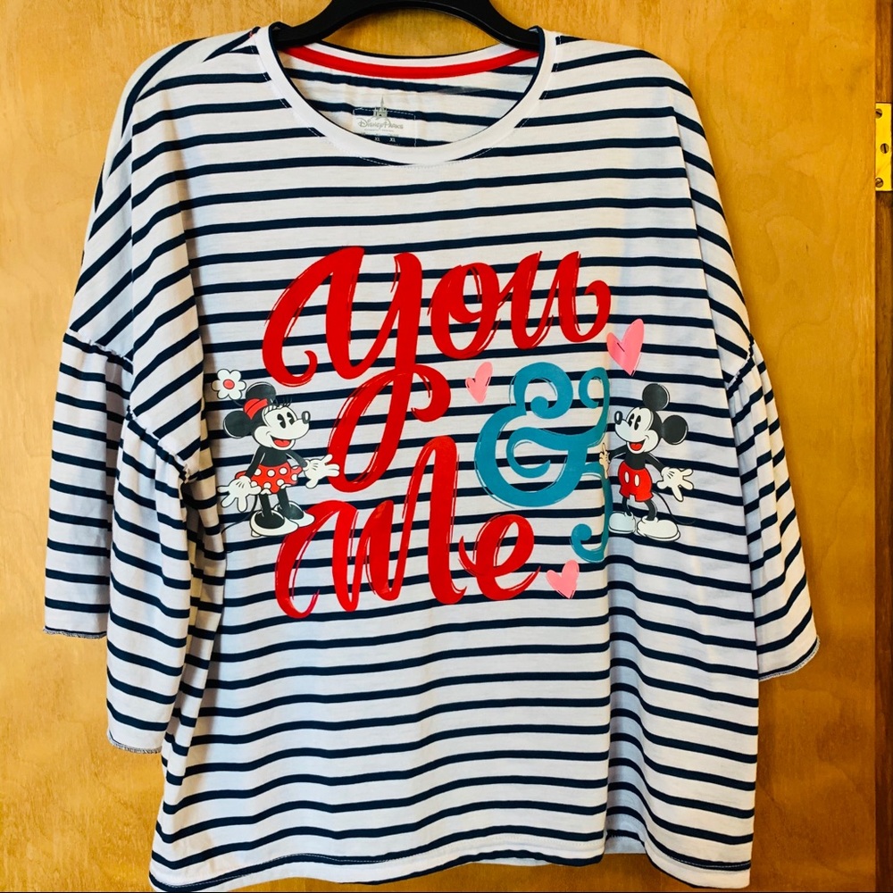 Disney Minnie & Mickey Flowy Top